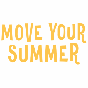 Logo del campo estivo per bambini dai 6 agli 11 anni di BSchool Move Your Summer